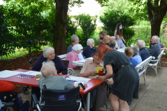 Likovna delavnica v parku